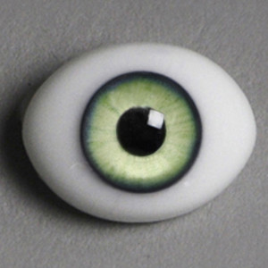 (Pre-order)12mm Classic Flat Back Oval Glass Eyes (MA13)