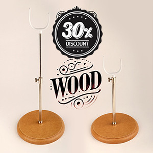 30% Limited-Time Discount)Dollmore Saddle Stand For 40cm~60cm Doll(Wood & White)(~February 28, 2025)