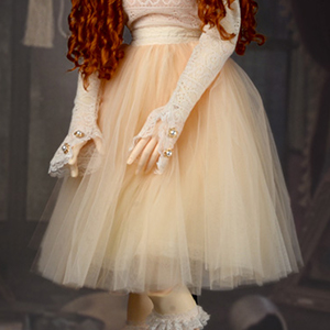 (Pre-order)Trinity Doll F Size - Madelyn Skirt (Ivory)